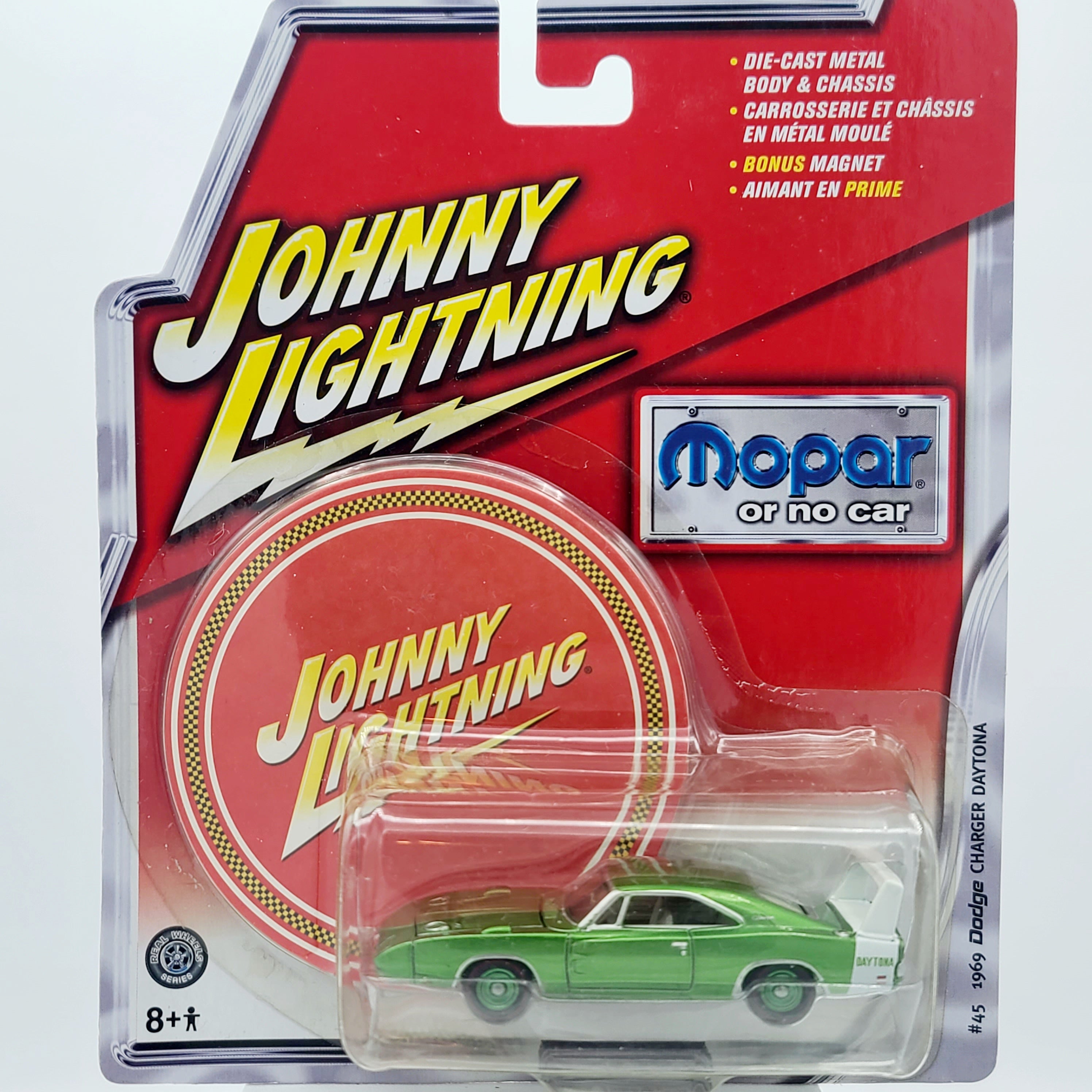 Johnny Lightning '69 Dodge Charger Daytona - 1:64 (2005 Mopar or No Car Rel. 8)